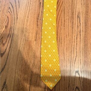 Hermès Yellow and Orange Men's Tie
